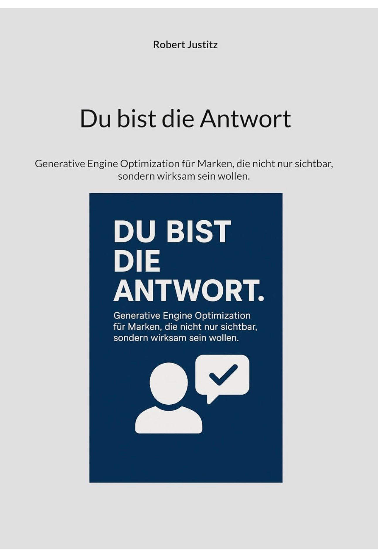 Du Bist die Antwort