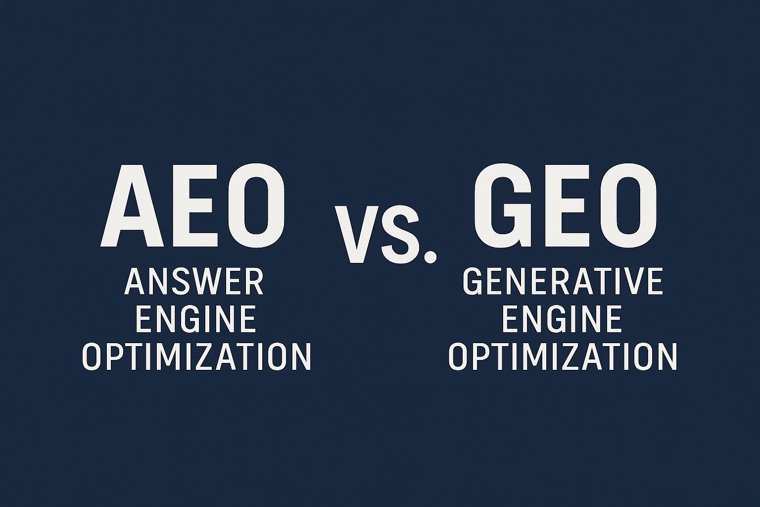 aeo vs geo
